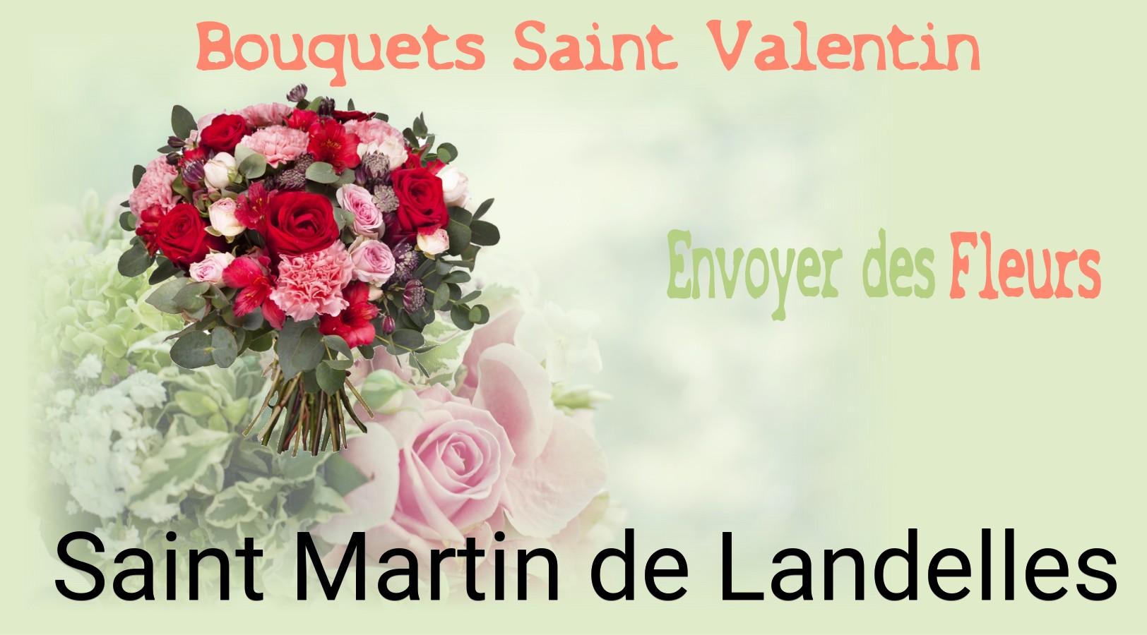 Roses de Saint-Valentin livrées à Saint-Martin-de-Landelles